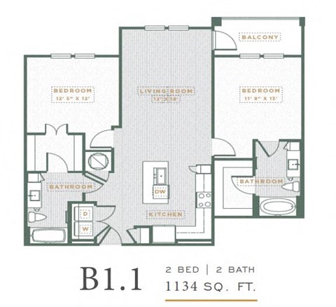 a floor plan of a home